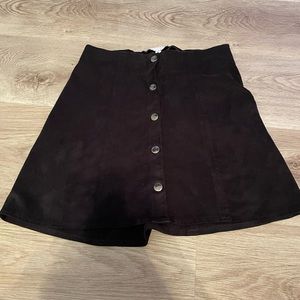 kendall and kylie button up skirt